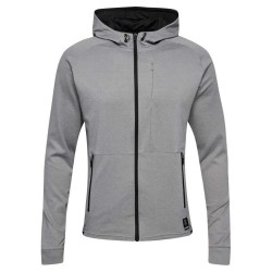 блуза,мъжки,пуловери,hummel,interval,full,zip,sweatshirt,grey,(grey,melange)
