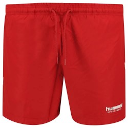 Бански гащета Hummel Legacy Ned swimming shorts - Barbados Cherry (Red) бански,гащета,мъжки,бански,костюми,hummel,legacy,ned,swimming,shorts,barbados,cherry,(red)