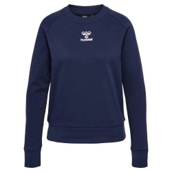блуза,дамски,блузи,hummel,sweatshirt,blue,(peacoat)