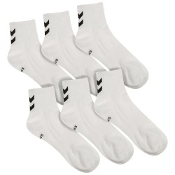чорапи,дамски,чорапи,hummel,chevron,short,socks,3,pairs,white