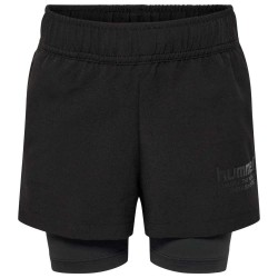 къси,панталони,детски,панталони,hummel,pure,2,in,1,shorts,black,(black)