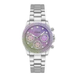 часовник,часовници,guess,sol,woman,watch,silver