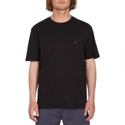 тениска,мъжки,тениски,volcom,stone,blanks,basic,short,sleeve,t,shirt,black