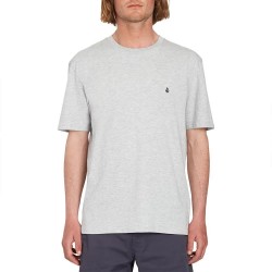 тениска,мъжки,тениски,volcom,stone,blanks,basic,short,sleeve,t,shirt,heather,grey,(green)