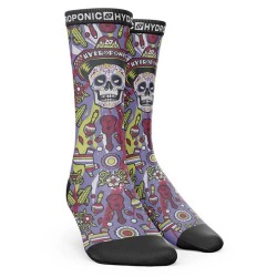 чорапи,мъжки,чорапи,hydroponic,flagship,half,long,socks,mexican,skull,purple,(multicolor)