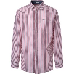 риза,с,дълъг,ръкав,мъжки,ризи,pepe,jeans,livery,long,sleeve,shirt,red
