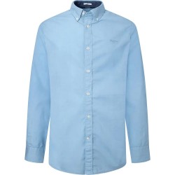 риза,с,дълъг,ръкав,мъжки,ризи,pepe,jeans,peyton,long,sleeve,shirt,blue