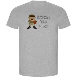 тениска,мъжки,тениски,kruskis,born,to,play,basketball,eco,short,sleeve,t,shirt,heather,grey,(grey)