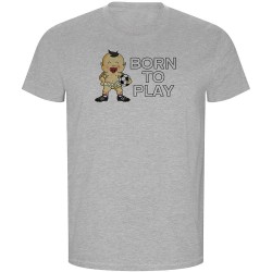 футболна,фланелка,мъжки,тениски,kruskis,born,to,play,football,eco,short,sleeve,t,shirt,heather,grey,(grey)
