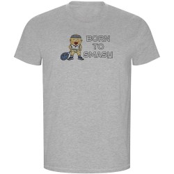 тениска,мъжки,тениски,kruskis,born,to,smash,eco,short,sleeve,t,shirt,heather,grey,(grey)