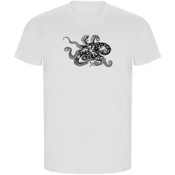 тениска,мъжки,тениски,kruskis,psychedelic,octopus,eco,short,sleeve,t,shirt,white