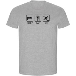 тениска,мъжки,тениски,kruskis,sleep,eat,and,ski,eco,short,sleeve,t,shirt,heather,grey,(grey)