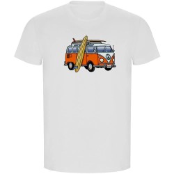 тениска,мъжки,тениски,kruskis,surf,hippie,van,surf,eco,short,sleeve,t,shirt,white
