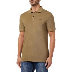 мъжки,блузи,с,яка,boss,prime,short,sleeve,polo,open,beige,(black)
