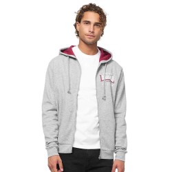 блуза,мъжки,пуловери,lonsdale,lintmill,full,zip,sweatshirt,grey,(marl,grey,oxblood,white)
