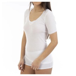 дамско,бельо,дамски,бикини,и,танкини,lacotex,short,sleeve,base,layer,white,2,(white)