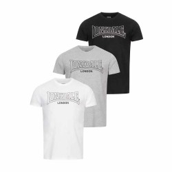 тениска,мъжки,тениски,lonsdale,beanley,short,sleeve,t,shirt,3,units,multicolor,(multicolour)