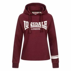 суичър,дамски,блузи,lonsdale,callanish,hoodie,red,(oxblood)