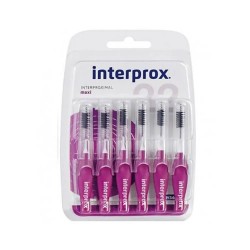 хигиена,аксесоари,interprox,maxi,toothbrushs,4g,6,units,clear