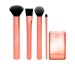 Real techniques Set Flawless Base Makeup Brushes - Golden специфични,козметични,продукти,real,techniques,set,flawless,base,makeup,brushes,golden
