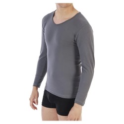 мъжко,бельо,lacotex,short,sleeve,base,layer,grey,16,(grey)