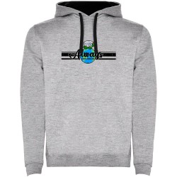 суичър,мъжки,пуловери,kruskis,always,exploring,two,colour,hoodie,heather,grey,black,(grey)