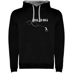 суичър,мъжки,пуловери,kruskis,angler,dna,two,colour,hoodie,black,grey,(black)