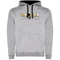 суичър,мъжки,пуловери,kruskis,be,different,ski,two,colour,hoodie,heather,grey,black,(grey)