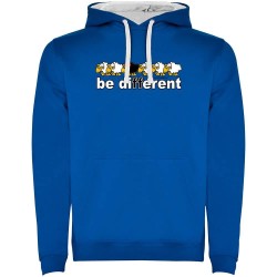 суичър,мъжки,пуловери,kruskis,be,different,swim,two,colour,hoodie,royal,blue,white,(blue)