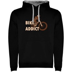 суичър,мъжки,пуловери,kruskis,bike,addict,two,colour,hoodie,black,grey,(black)