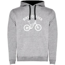 суичър,мъжки,пуловери,kruskis,bike,forever,two,colour,hoodie,heather,grey,black,(grey)