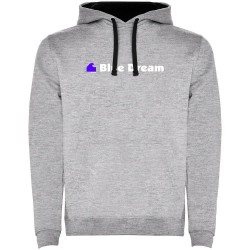 суичър,мъжки,пуловери,kruskis,blue,dream,two,colour,hoodie,heather,grey,black,(grey)