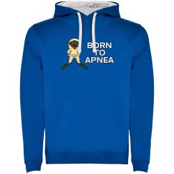 суичър,мъжки,пуловери,kruskis,born,to,apnea,two,colour,hoodie,royal,blue,white,(blue)