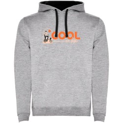 суичър,мъжки,пуловери,kruskis,cool,on,bike,two,colour,hoodie,heather,grey,black,(grey)