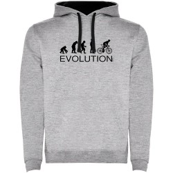 суичър,мъжки,пуловери,kruskis,evolution,bike,two,colour,hoodie,heather,grey,black,(grey)