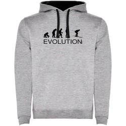 суичър,мъжки,пуловери,kruskis,evolution,ski,two,colour,hoodie,heather,grey,black,(grey)