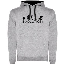 суичър,мъжки,пуловери,kruskis,evolution,snowboard,two,colour,hoodie,heather,grey,black,(grey)