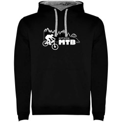 суичър,мъжки,пуловери,kruskis,extreme,mtb,two,colour,hoodie,black,grey,(black)