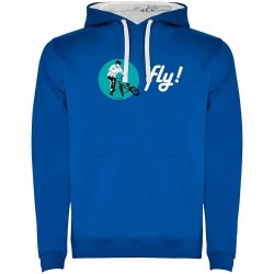 суичър,мъжки,пуловери,kruskis,fly,two,colour,hoodie,royal,blue,white,(blue)
