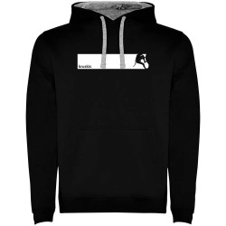 суичър,мъжки,пуловери,kruskis,frame,climb,two,colour,hoodie,black,grey,(black)