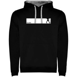 суичър,мъжки,пуловери,kruskis,frame,trek,two,colour,hoodie,black,grey,(black)