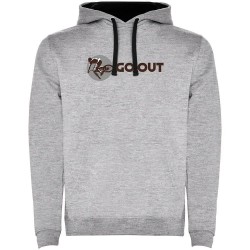 суичър,мъжки,пуловери,kruskis,go,out,two,colour,hoodie,heather,grey,black,(grey)