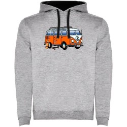суичър,мъжки,пуловери,kruskis,hippie,van,skate,two,colour,hoodie,heather,grey,black,(grey)