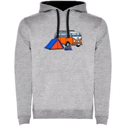 суичър,мъжки,пуловери,kruskis,hippie,van,trek,two,colour,hoodie,heather,grey,black,(grey)