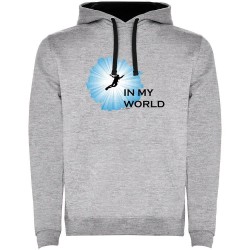 суичър,мъжки,пуловери,kruskis,in,my,world,two,colour,hoodie,heather,grey,black,(grey)
