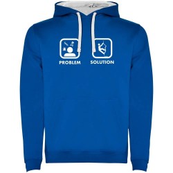 суичър,мъжки,пуловери,kruskis,problem,solution,climb,two,colour,hoodie,royal,blue,white,(blue)