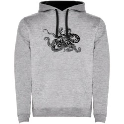 суичър,мъжки,пуловери,kruskis,psychedelic,octopus,two,colour,hoodie,heather,grey,black,(grey)