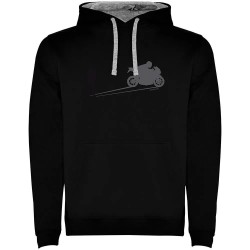 суичър,мъжки,пуловери,kruskis,shadow,motorbike,two,colour,hoodie,black,grey,(black)
