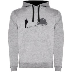 блуза,мъжки,пуловери,kruskis,shadow,motorbike,two,colour,sweatshirt,heather,grey,black,(grey)