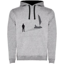 суичър,мъжки,пуловери,kruskis,shadow,sail,two,colour,hoodie,heather,grey,black,(grey)
